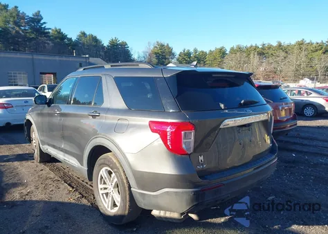 2020 Ford Explorer Xlt z USA, uszkodzony, nr VIN 1FMSK8DHXLGB24849